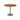 Rapid 1200Mm Round Stainless Steel Disc Base Table Natural Oak Top
