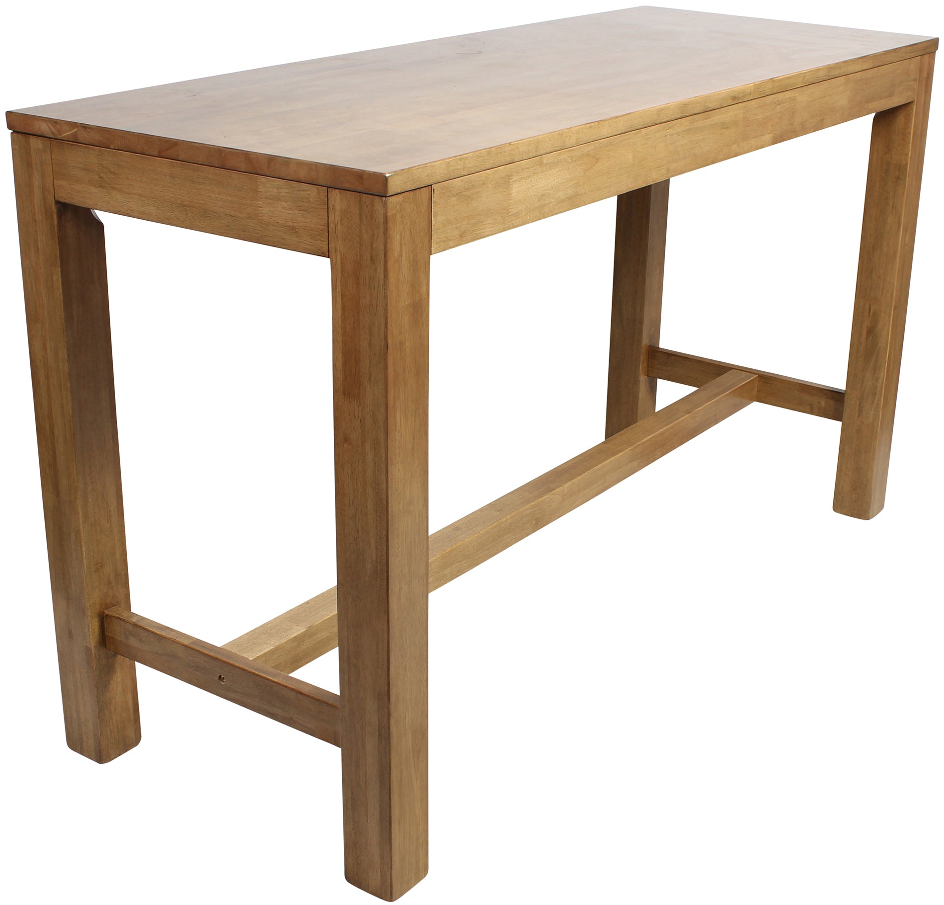 Chunk Timber Bar Table 1800Mm Light Oak – Furniture At Work