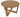 Chunk Timber Coffee Table 700Mm Lightoak