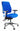 Ergoform Premium Heavy Duty Ergonomic Office Chair - With Arms - Polished Base