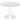 Rapid Disc Base Round Coffee Table - White Base