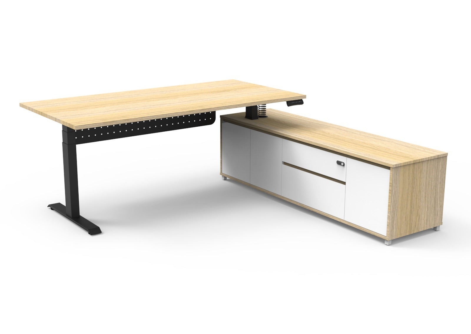 RHS Executive Boost Desk with Modesty Panel