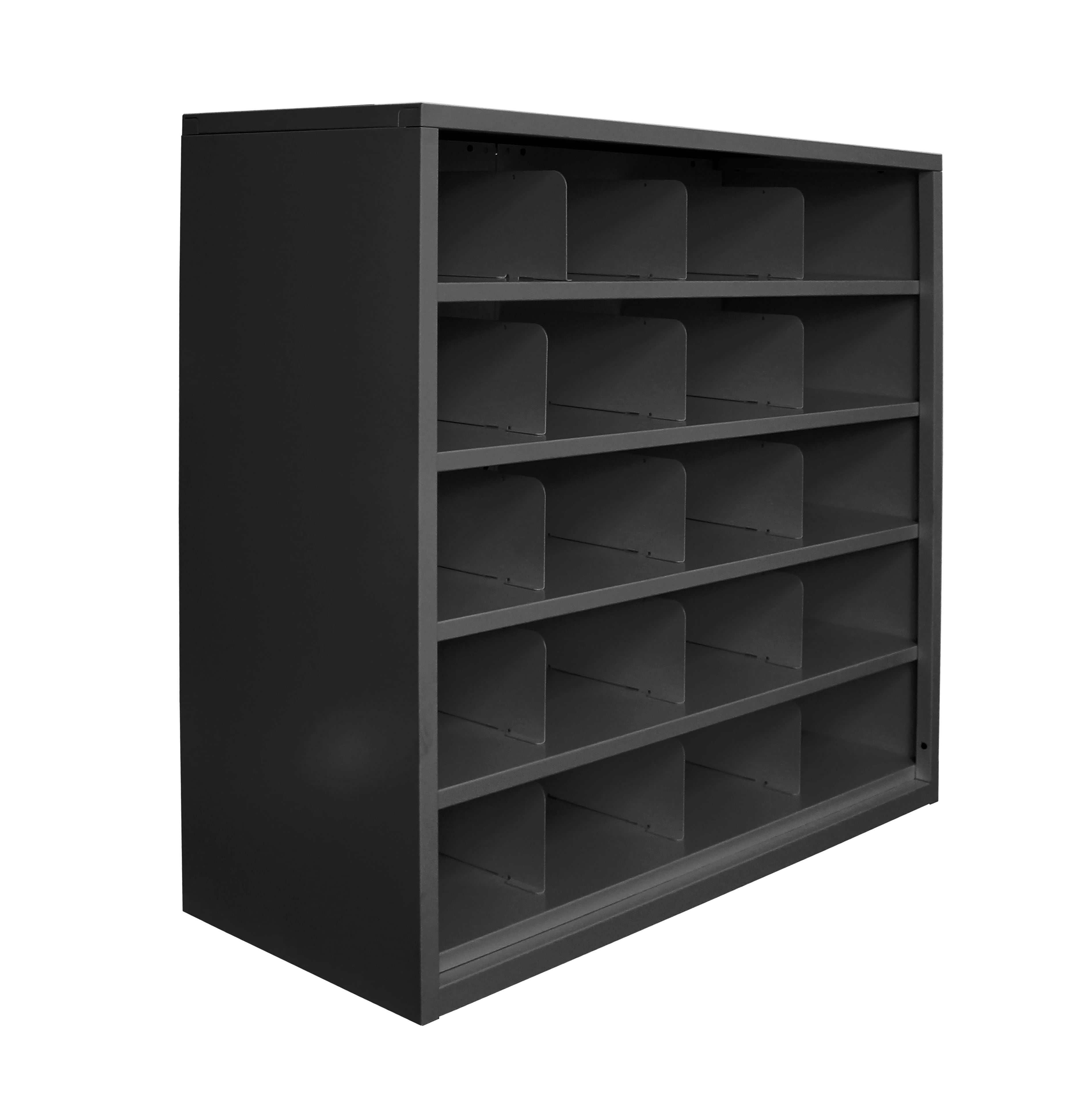 Pigtail Posts Storage Racks 20 Pigeonhole Shelving Unit 940H x 1000W x 386D | Furniture At Work