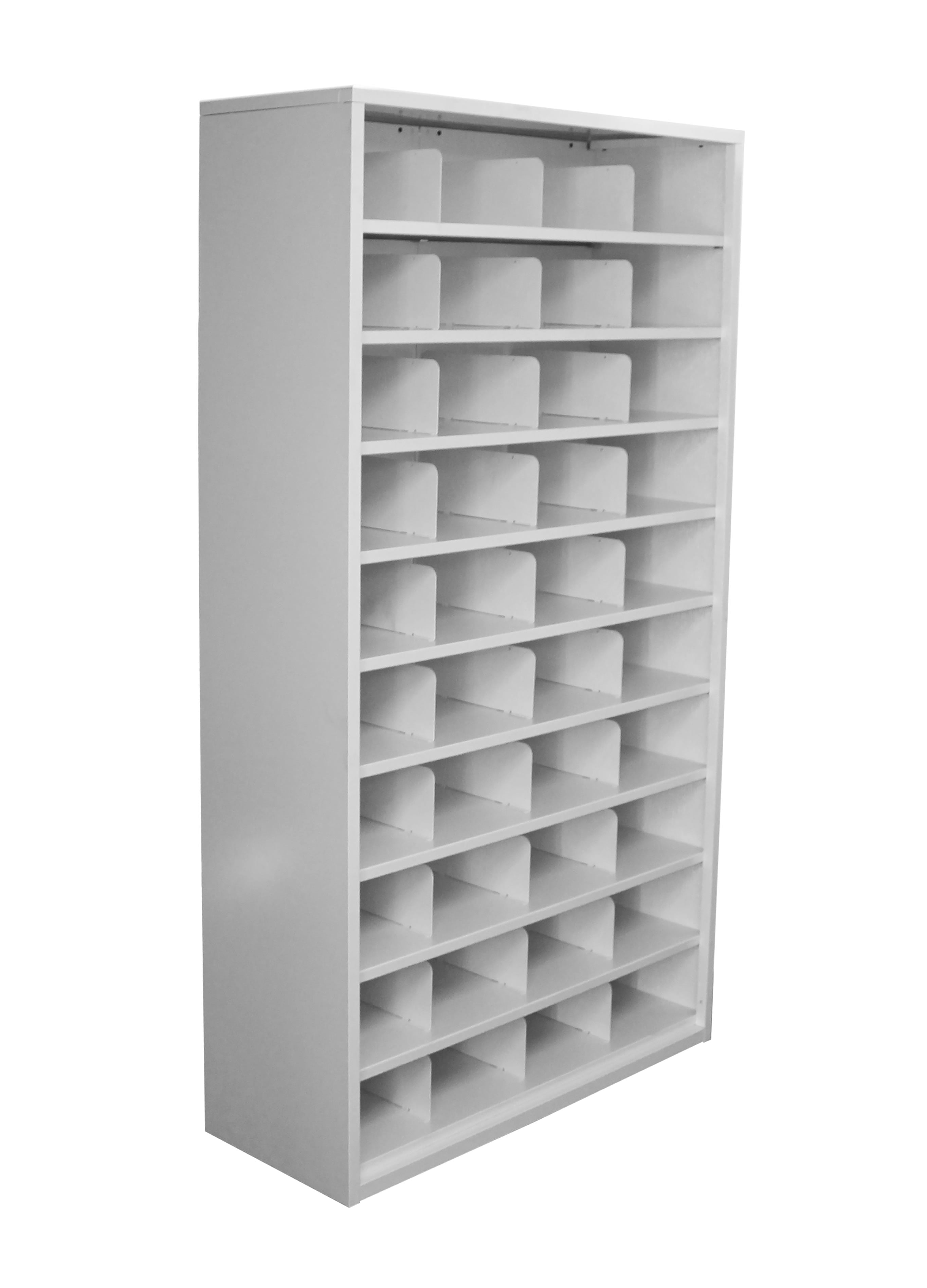 Pigtail Posts Storage Racks 40 Pigeonhole Shelving Unit | Furniture At Work