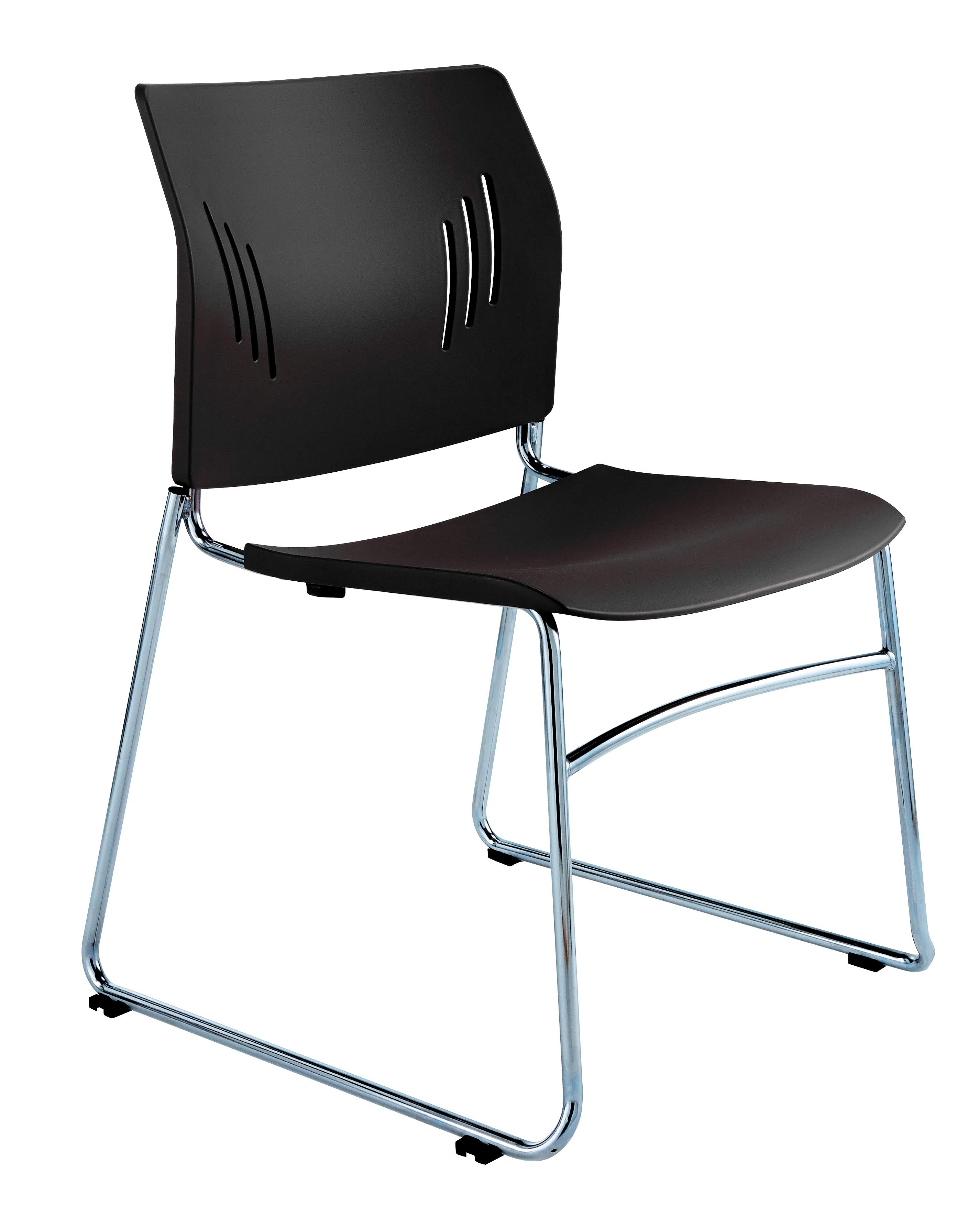 ACE Chair Plastic 830H x 540W x 570D Black