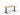 Agile 2-Column Electric Individual Desk - Black Frame