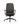 Black office chair on a white background