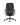 Black office chair on a white background