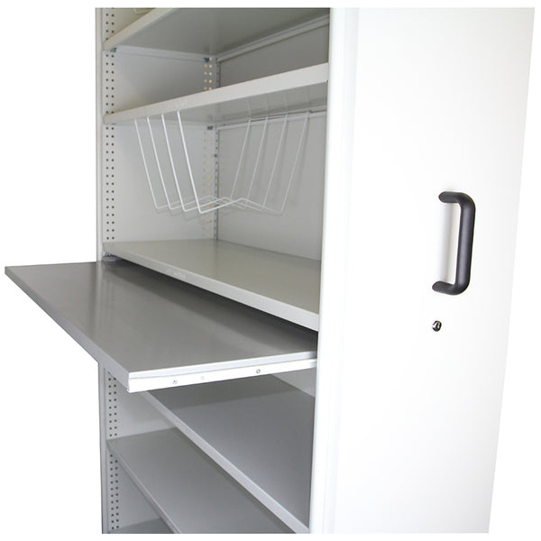 Ezi Slide Mobile Shelving Compactus Unit 4 Bay 1200Mm Wide Silver Grey ...