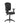 Aqua Ergonomic Office Chair in black with padded fabric backrest, contoured seat, adjustable armrests, seat height controls and five-star wheeled base.