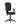 Aqua Ergonomic Office Chair in black with padded fabric backrest, contoured seat, adjustable armrests, seat height controls and five-star wheeled base.