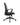 A modern black office chair with a high back, padded seat and armrests, and a five-star wheeled base, shown from a side profile on a white background.