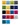 Fabric colour swatches for the Atlas 160 Heavy Duty Ergonomic Office Chair, including Canary, Cloud, Grass, Gunmetal, Kiwi, Lemon, Navy, Ocean, Onyx, Orange, Pacific, Pink, Purple, Red, Scarlet, Silver, Teal and Turquoise.