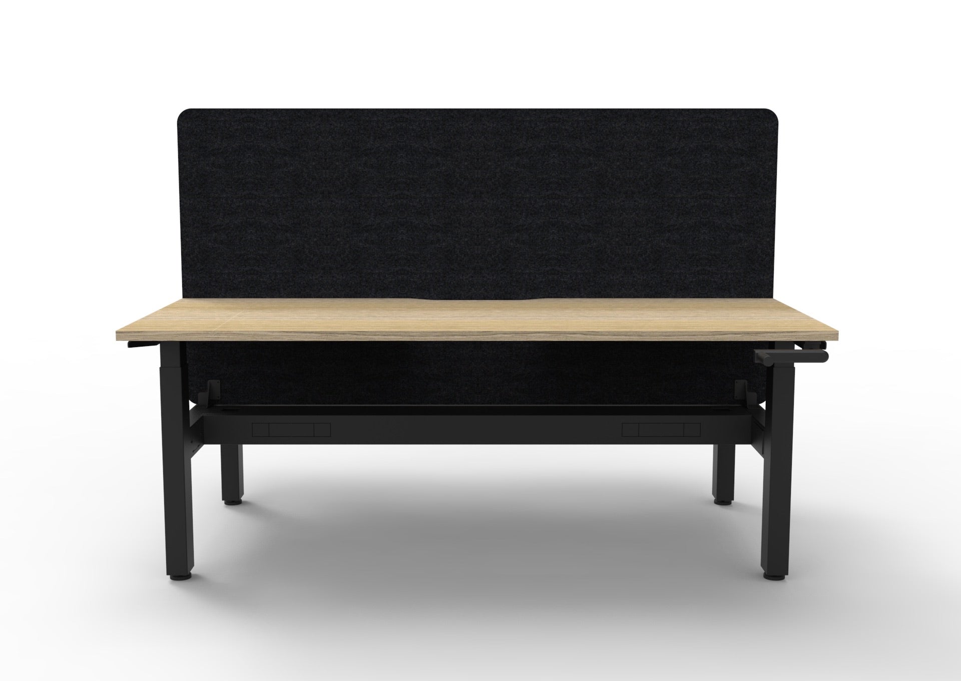 Boost Crank Back To Back Workstation with Screen and Cable Tray