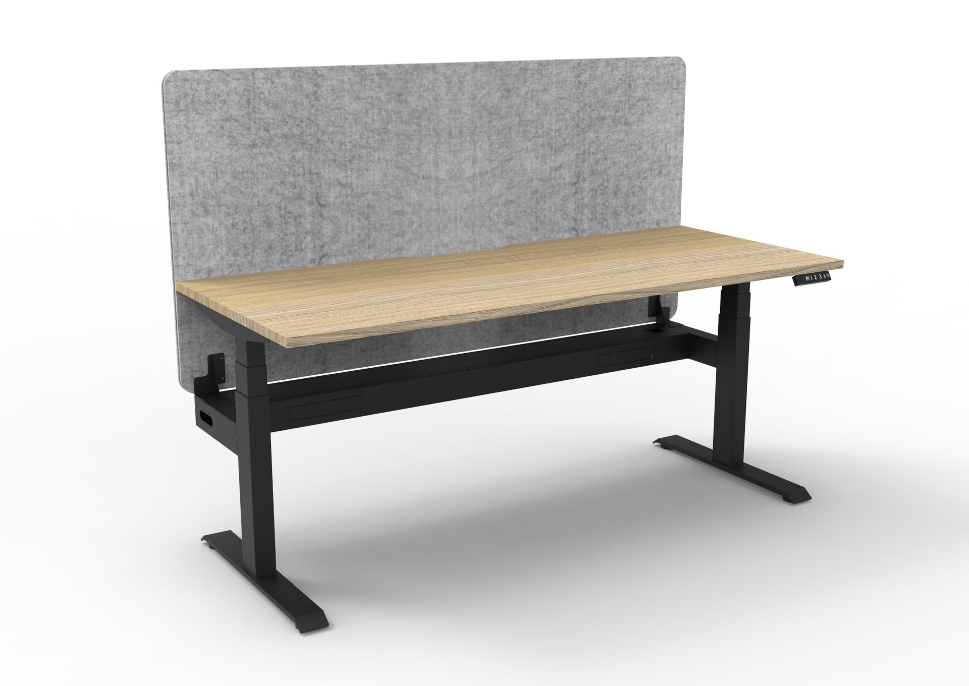 Boost Plus Single Workstation with Screen and Cable Tray