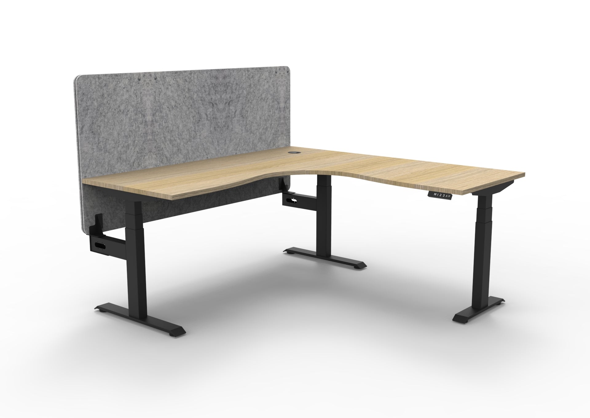 Boost Plus Corner Workstation with Screen