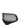 Close-up of a black mesh office chair backrest on a plain white background.