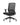 A black mesh office chair with adjustable armrests, a padded seat, and a five-star wheeled base, shown against a plain white background.