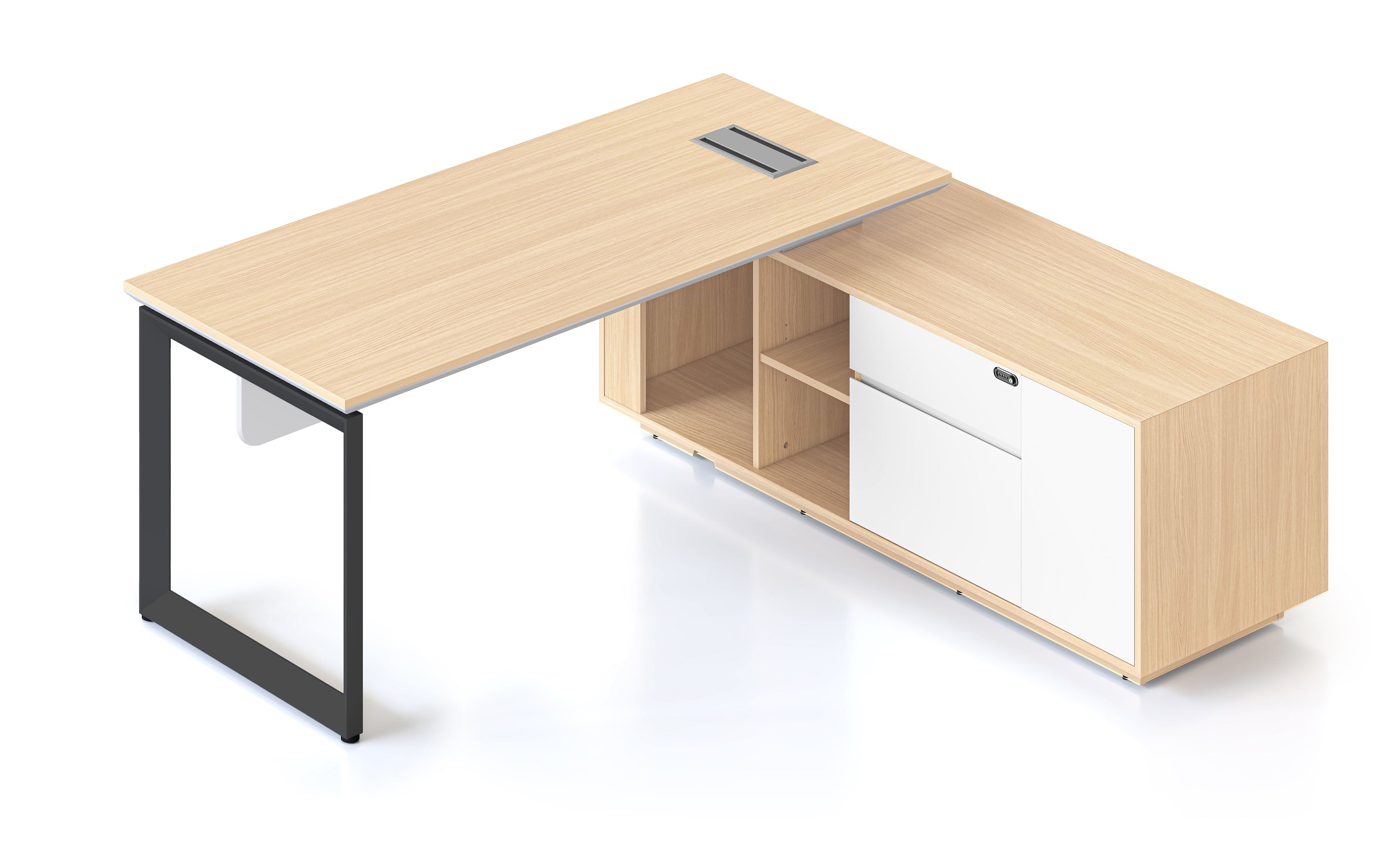 Casa Executive Desk + Cab Loop