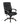 Black high-back executive ergonomic office chair with horizontal channel-stitched padding, silver-accented padded armrests, an adjustment lever, and a silver five-star wheeled base, shown against a plain white background.