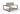 Infinity 2 Person Double Sided Workstation Loop Leg