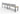 Infinity 2 Person Single Sided Workstation Profile Leg