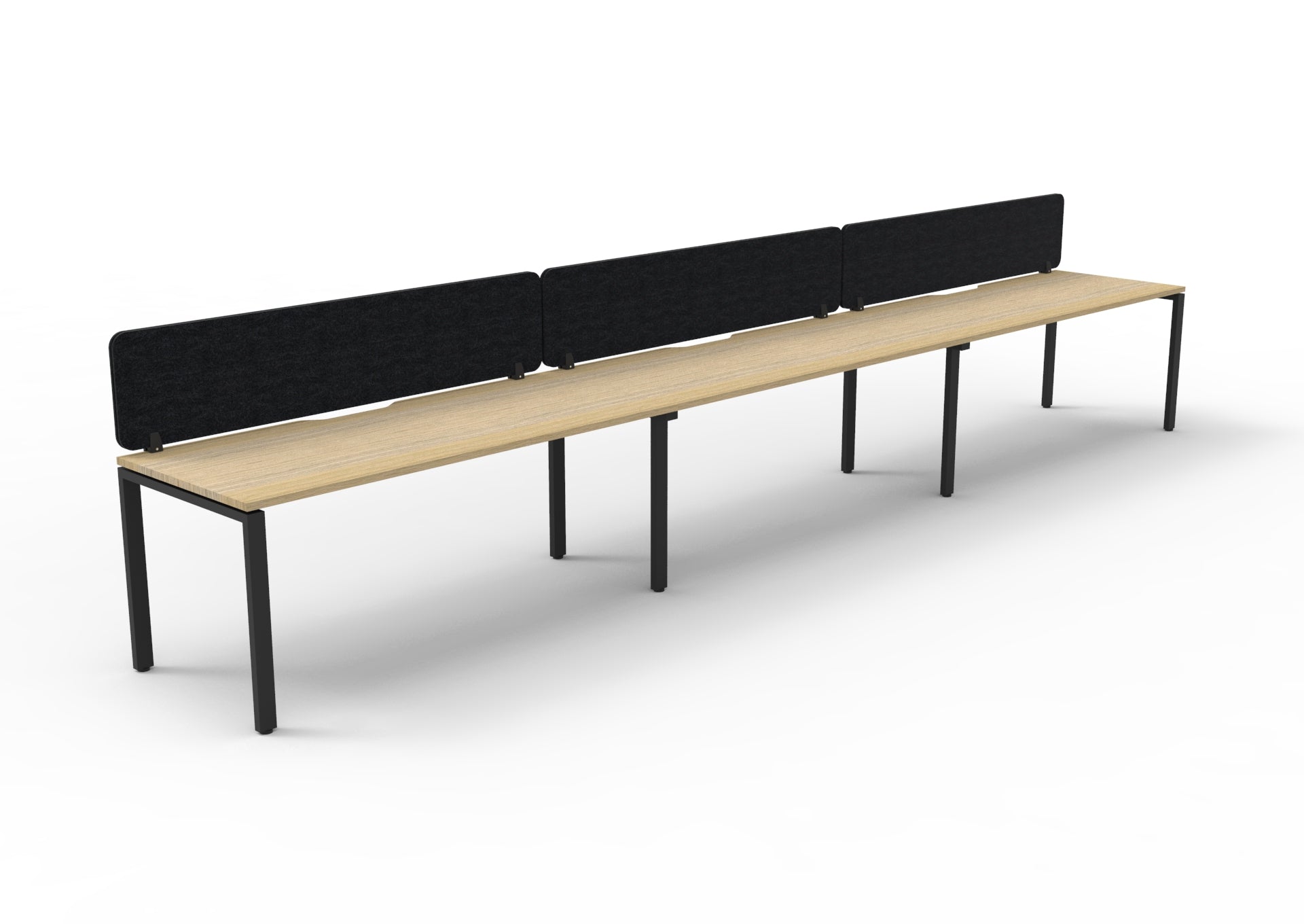 Infinity 3 Person Single Sided Workstation Profile Leg