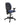 A blue and black office task chair with a high back, armrests, and a five-star wheeled base, shown against a plain white background.