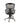 A black mesh office chair with adjustable armrests and a five-star chrome base on a white background.