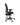 A black ergonomic office chair with a high back, padded armrests, and a five-star wheeled base, shown from a side angle on a white background.