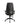 Ergopedic Heavy Duty Office Chair in black with tall padded backrest, contoured fabric seat, adjustable armrests, three adjustment levers and five-star wheeled base.