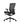 An ergonomic mesh office chair with a black mesh back and seat, featuring a recessed form, adjustable armrests, and a five-star base with casters.