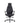 A black ergonomic office chair with a high back, mesh fabric, adjustable armrests, and a five-star wheeled base, shown against a plain white background.