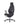 A black ergonomic office chair with a high back, headrest, adjustable armrests, and a five-star wheeled base, shown against a plain white background.