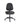 A black fabric office task chair with a high contoured backrest, padded seat, and a five-star wheeled base, shown against a plain white background.
