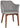 Coogee Armchair Timber Light Walnut Gravity Steel