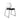 Kaleido Chair Black Sled Frame
