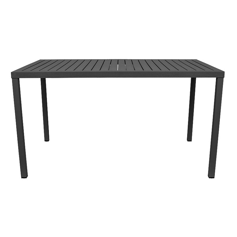 Ettalong Outdoor Dining Table - 1400x800 - Anthracite