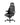 A black high-back office chair with a padded headrest, armrests, and a five-wheel wheeled base, shown against a plain white background.