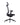 A black ergonomic office chair with a high back, curved headrest, adjustable armrests, and a five-wheel base, shown against a plain white background.