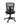 A black ergonomic office chair with a mesh backrest and a five-point wheeled base.