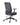 A black mesh office chair with a padded seat, adjustable armrests, and a five-wheel base on a plain white background.