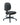 A black fabric-covered office task chair with a high back, five-star wheeled base, and height-adjustable gas-lift mechanism, shown against a plain white background.