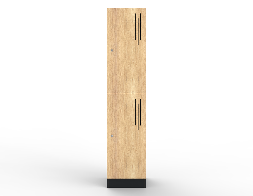 2 Door Laminate Locker 1850H x 400W x 500D