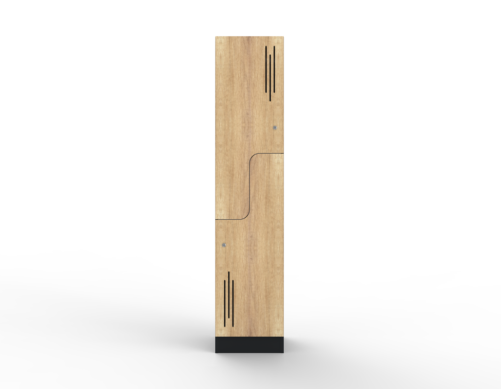 Z Door Laminate Locker 1850H x 400W x 500D
