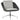 Opera Breakout Chair Metal Arch Base Jazz Black Fabric