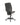A black office chair with a high back, upholstered in smooth material, featuring a five-star wheeled base and visible height-adjustment levers under the seat, shown against a plain white background.