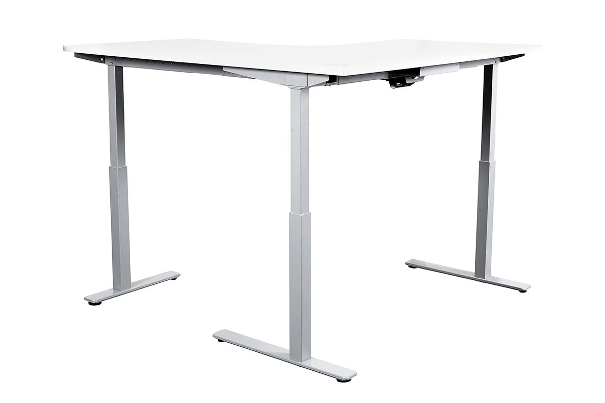 Summit Electric Height Adjustable Corner Desk