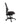A black mesh office chair with a padded seat cushion and a five-star wheeled base, shown from a side angle against a plain white background.
