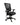 A black mesh-back office chair with adjustable armrests, a padded seat, and a five-wheel base, shown against a plain white background.